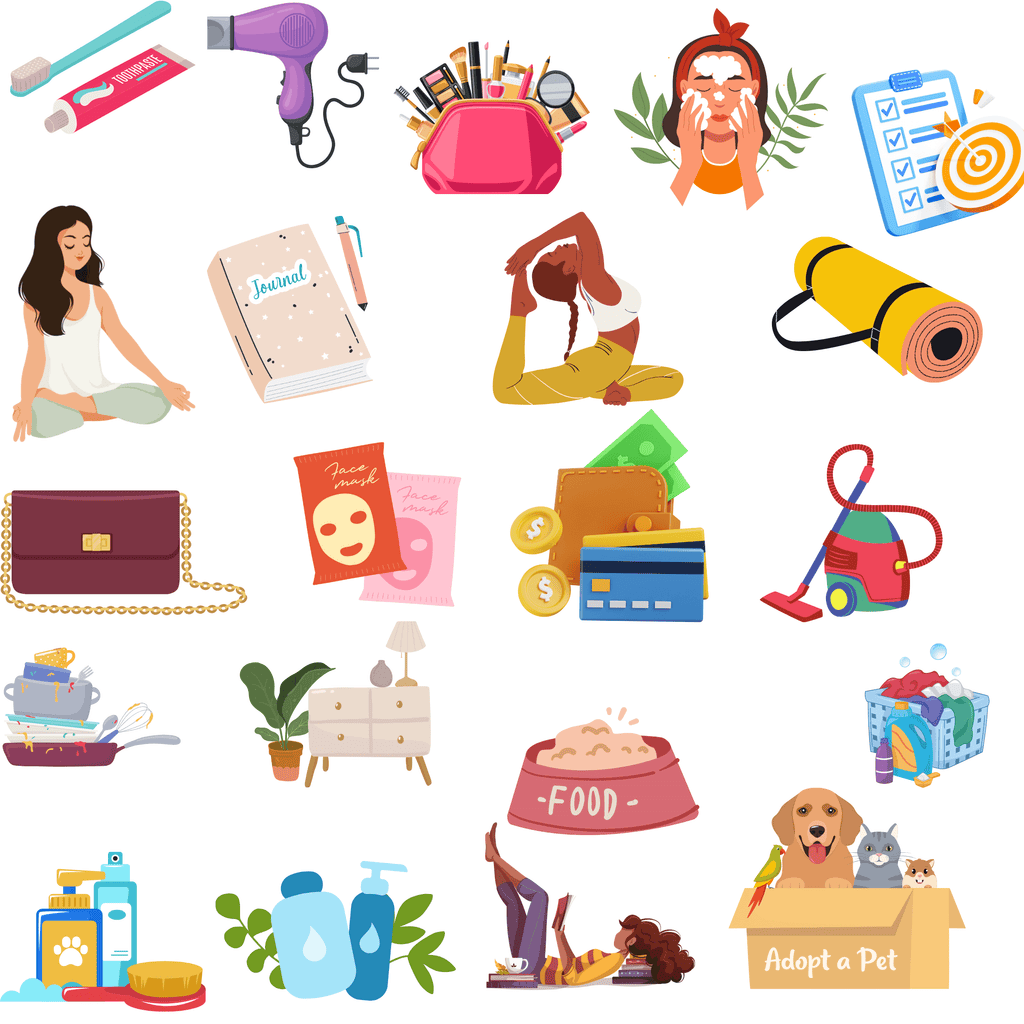 8,000+ Digital Stickers For Planners, & Journals |Includes Resell Rights