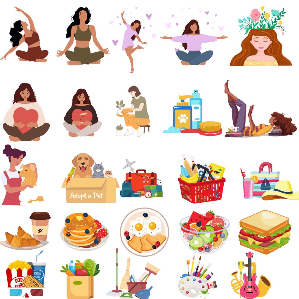 8,000+ Digital Stickers For Planners, & Journals |Includes Resell Rights