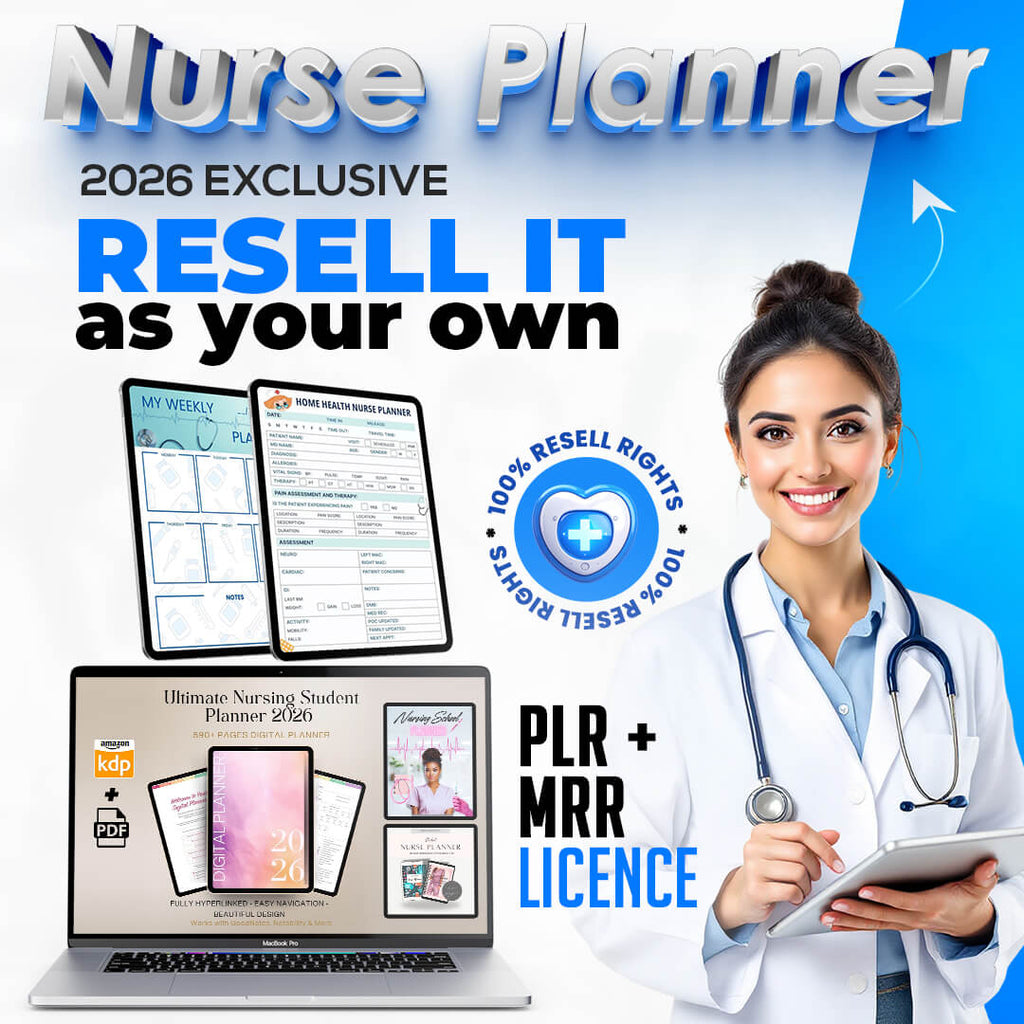Student Nurse Planner Bundle with Resell Rights