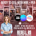 550 Pink Aesthetic Faceless Content (with Master Resell Rights)