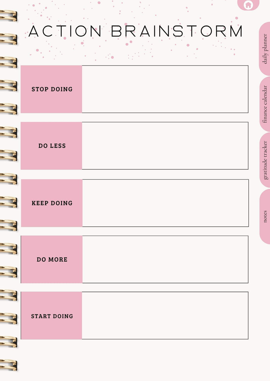 That Girl Planner: Both Digital & Printable | with Resell Rights