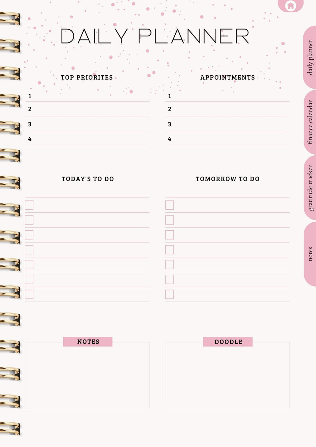 That Girl Planner: Both Digital & Printable | with Resell Rights