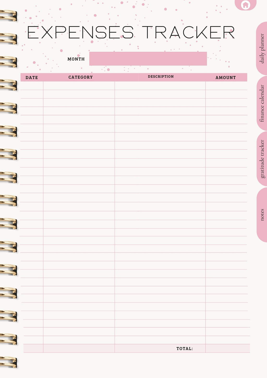 That Girl Planner: Both Digital & Printable | with Resell Rights