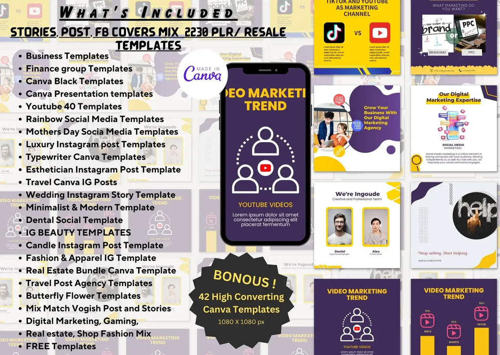 2250+ Editable Social Media Templates | Boost Engagement & Grow Your Brand for the Next 5+ Years