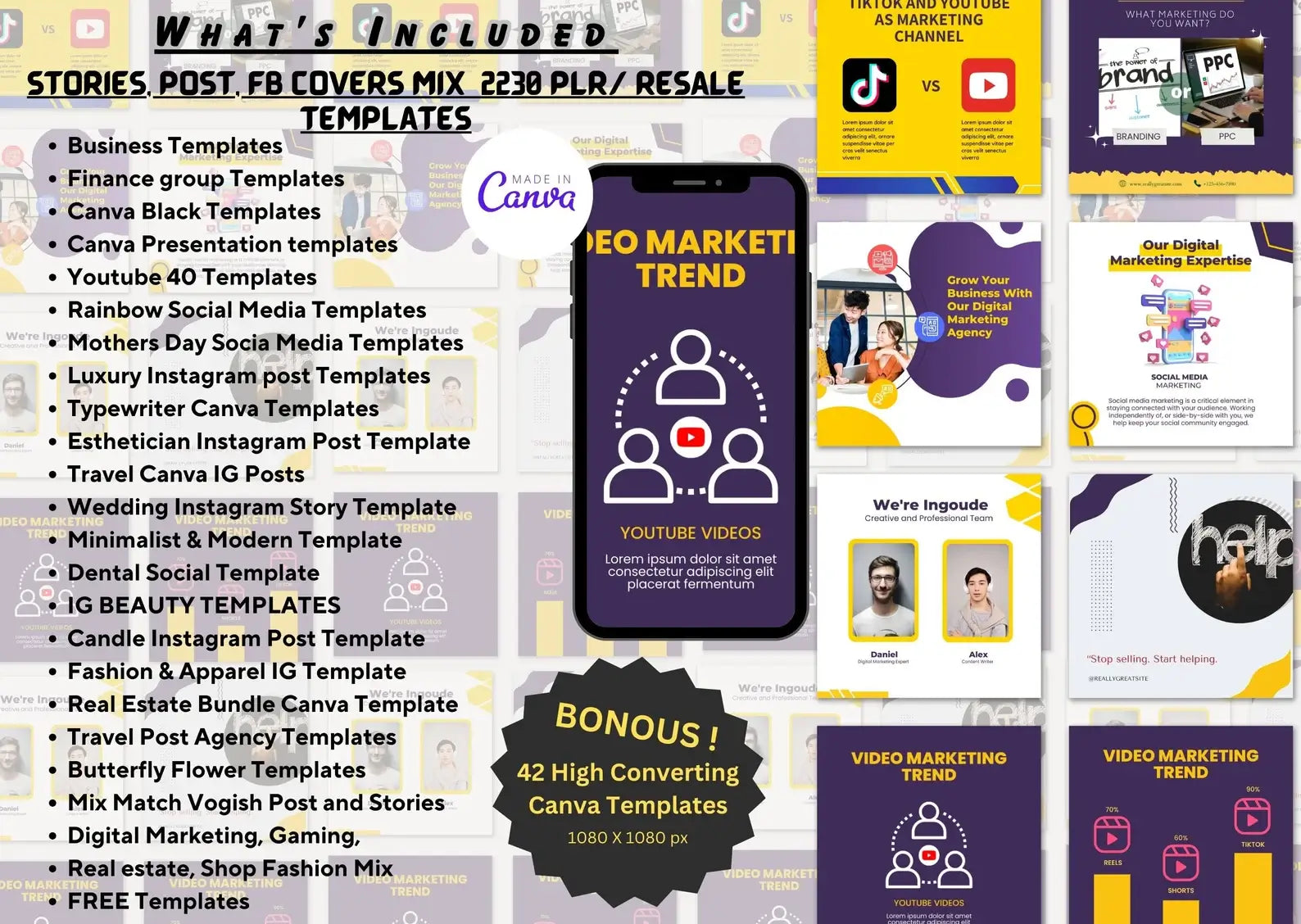 2250+ Editable Social Media Templates | Boost Engagement & Grow Your Brand for the Next 5+ Years