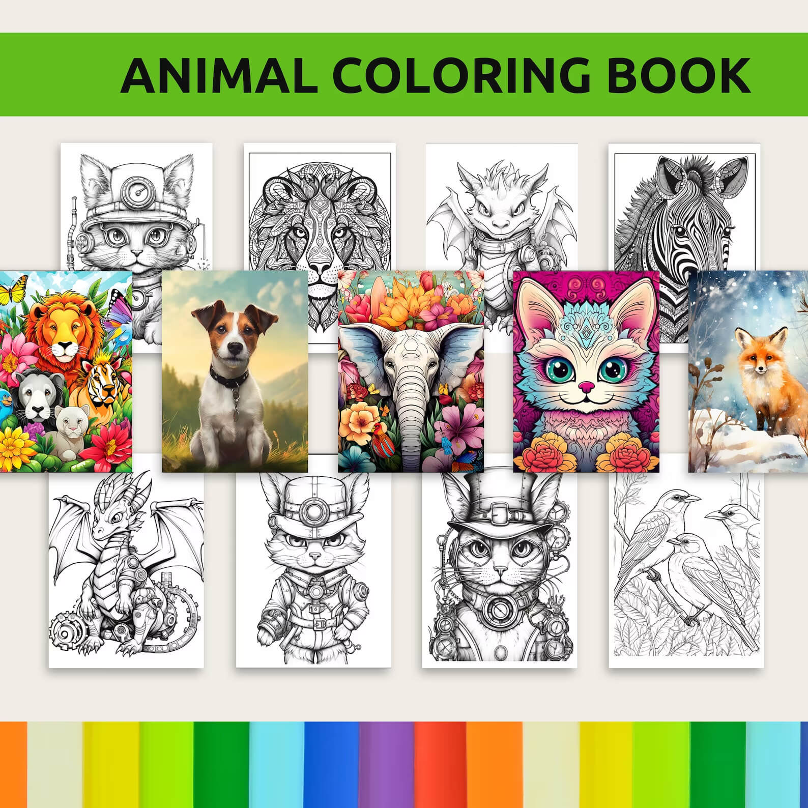 10,000+ Pages PLR Coloring Books | With Resell Rights!