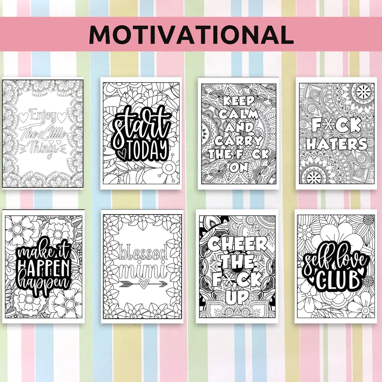 10,000+ Pages PLR Coloring Books | With Resell Rights!