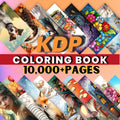 10,000+ Pages PLR Coloring Books | With Resell Rights!