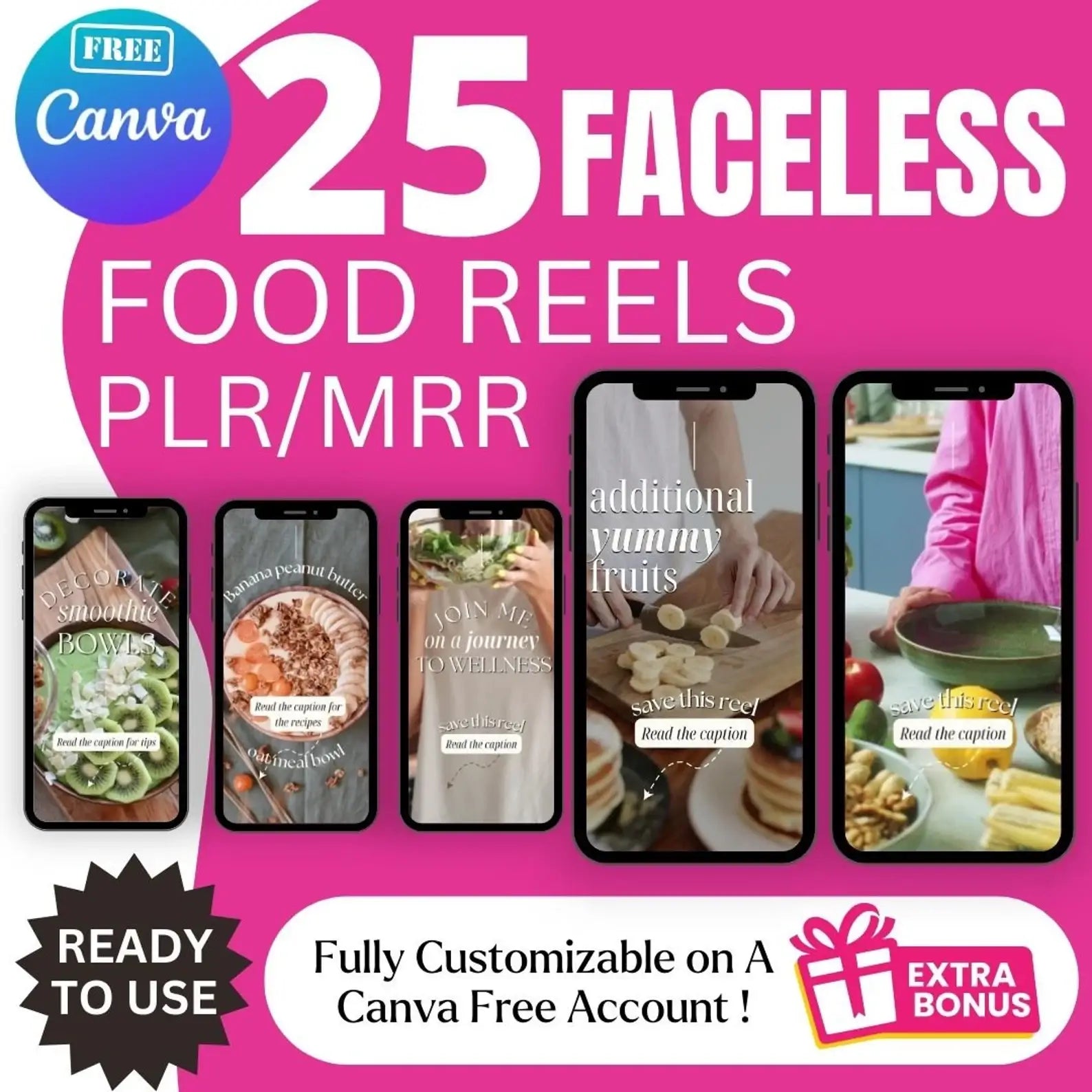 340 Faceless Reels video with Resell Rights