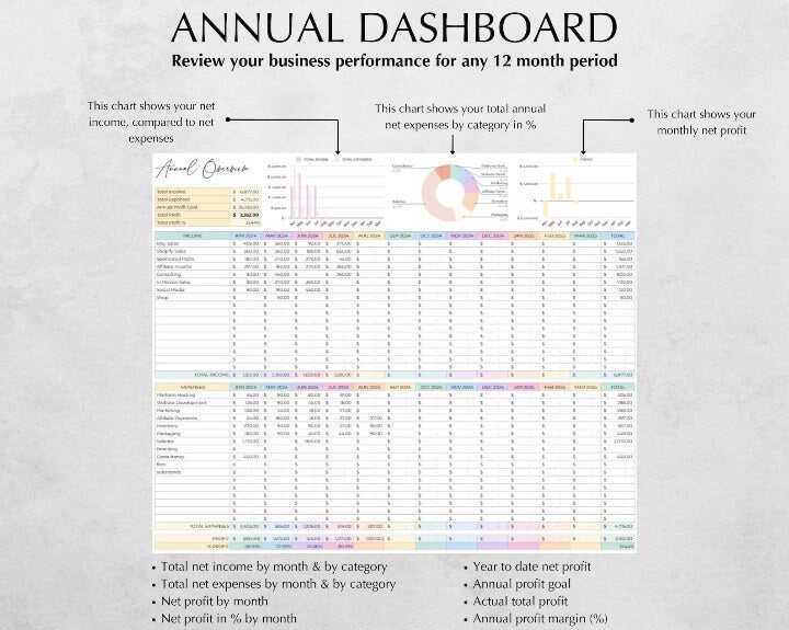 PLR Bookkeeping Spreadsheets with Resell Rights Included