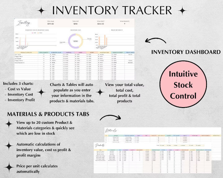 PLR Bookkeeping Spreadsheets with Resell Rights Included