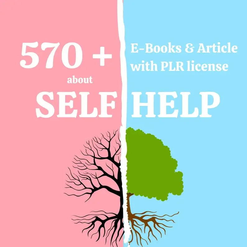 570+ Self-Help PLR eBooks with Resell Rights