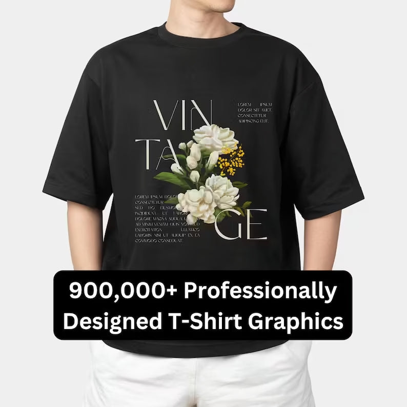 900,000 TShirt Designs (with Resell Rights!)