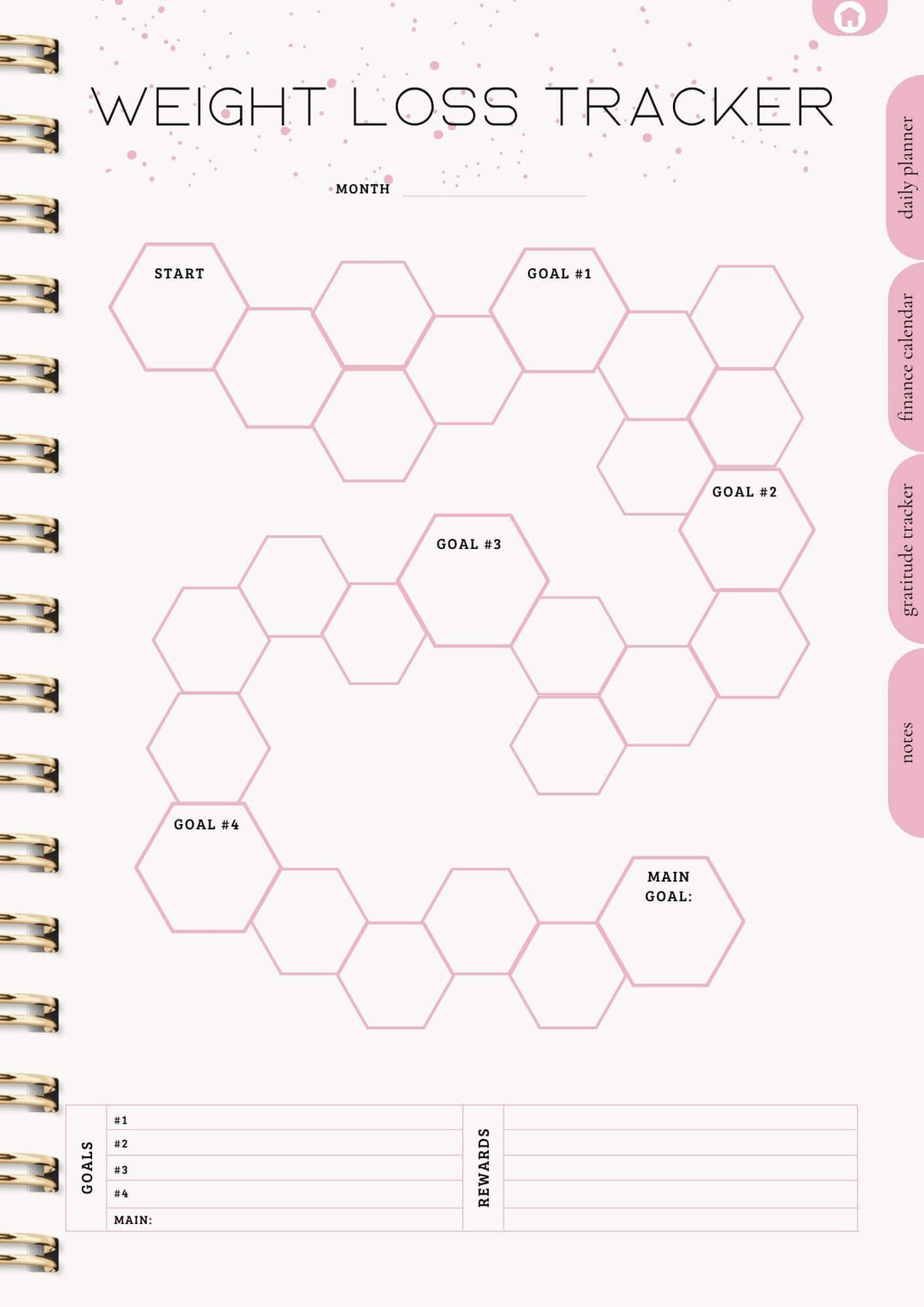 That Girl Planner: Both Digital & Printable | with Resell Rights