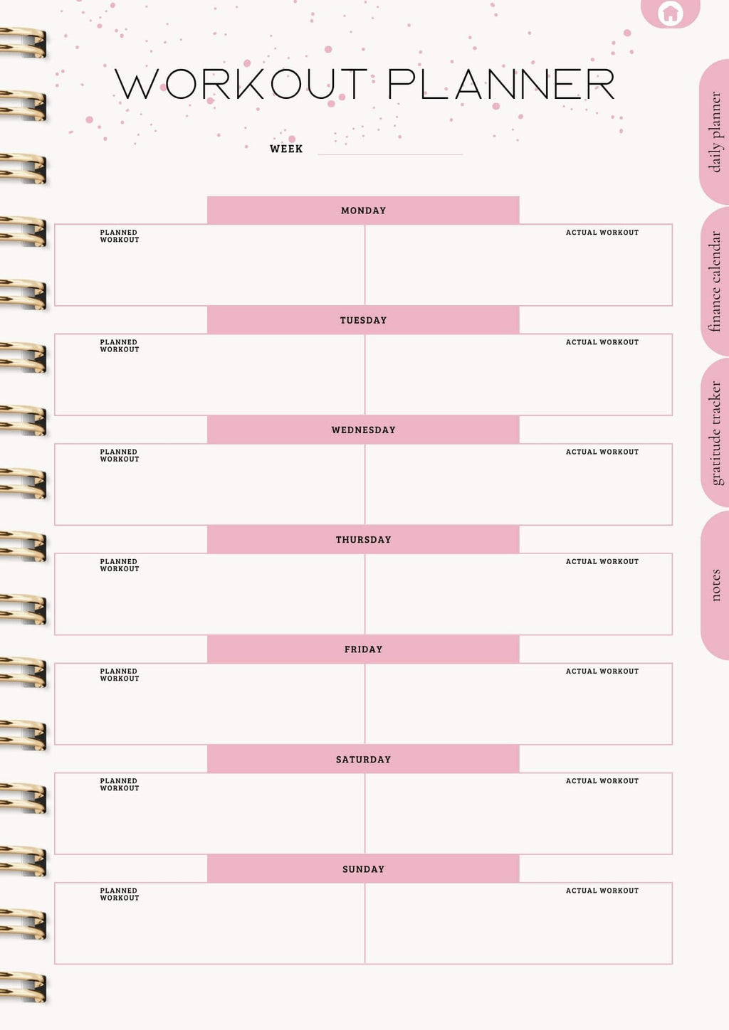 That Girl Planner: Both Digital & Printable | with Resell Rights